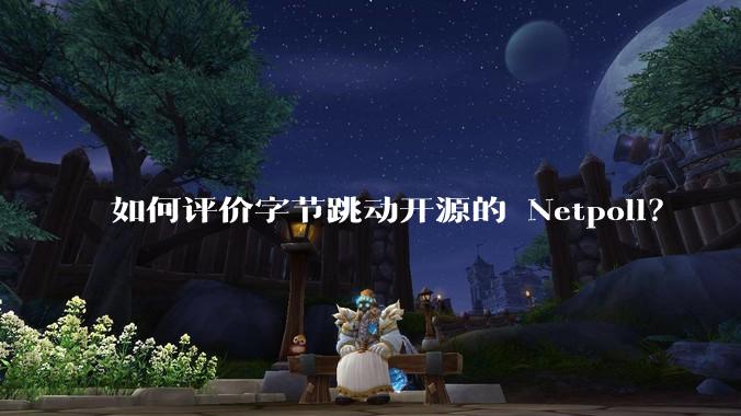 如何评价字节跳动开源的 Netpoll？
